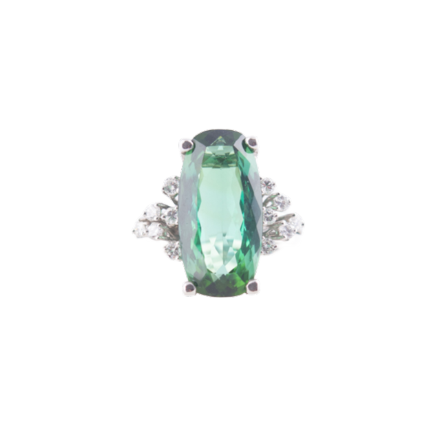 RING TURMALIN GRÜN