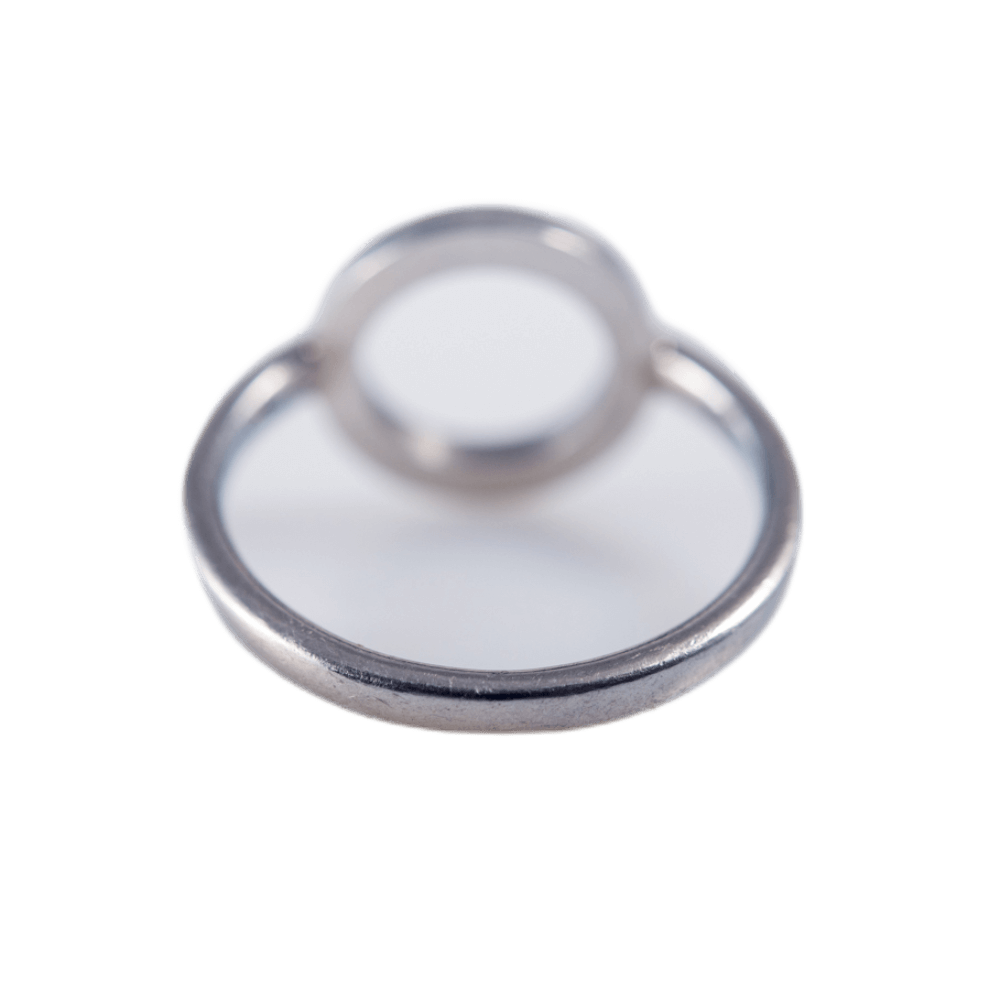 Ring in Platin mit 22 kleinen Brillanten