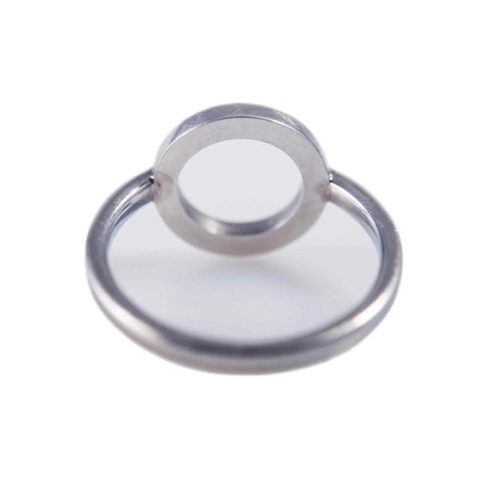 Ring in Platin mit 22 kleinen Brillanten