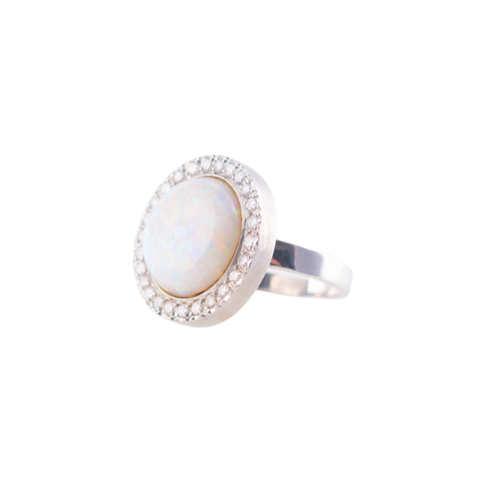 RING OPAL BRILLANTEN