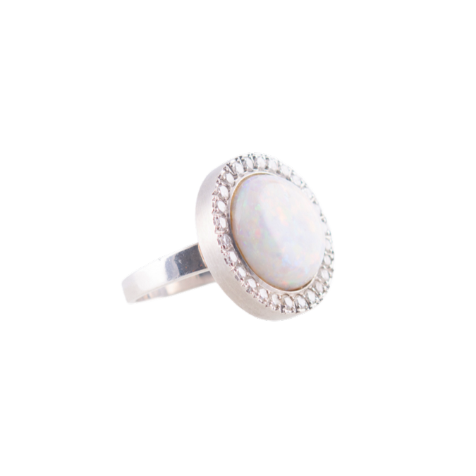 RING OPAL BRILLANTEN