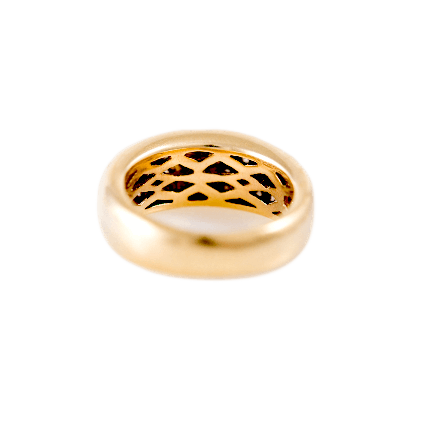 Ring in 750 Gold mit 48 kleinen Brillanten
