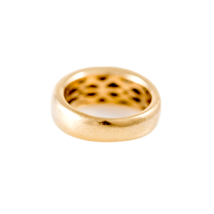 Ring in 750 Gold mit 48 kleinen Brillanten