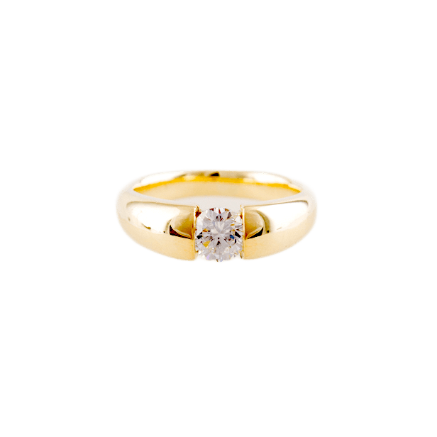 Ring in 585 Gelbgold mit einem Brillant
ca. 1,0ct