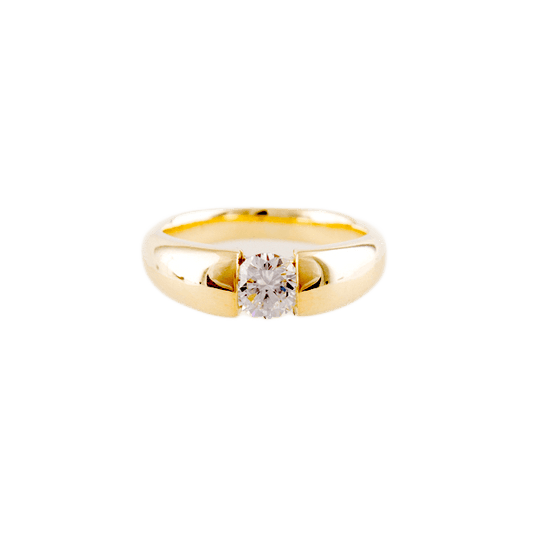 Ring in 585 Gelbgold mit einem Brillant
ca. 1,0ct