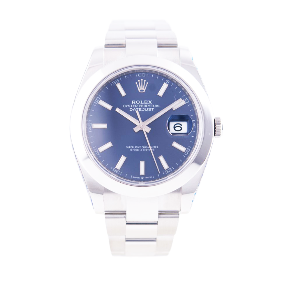 Rolex Oyster Perpetual Datejust 41 Armbanduhr
in Edelstahl mit Automatikwerk