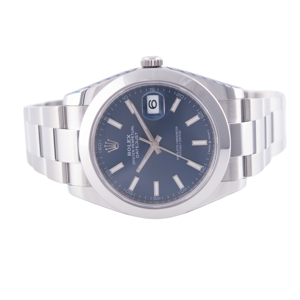 Rolex Oyster Perpetual Datejust 41 Armbanduhr
in Edelstahl mit Automatikwerk