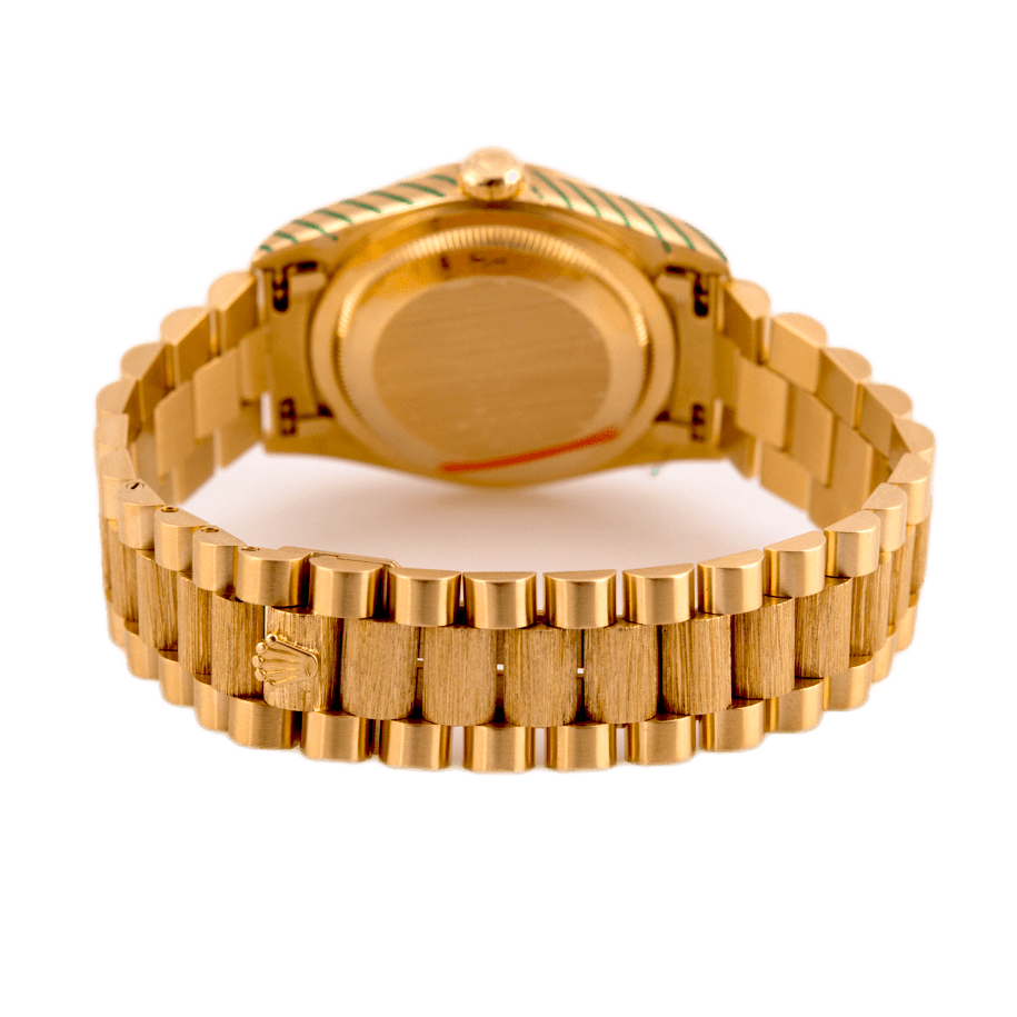 Rolex Oyster Perpetual Day-Date in 750 Gelbgold mit Automatikwerk.