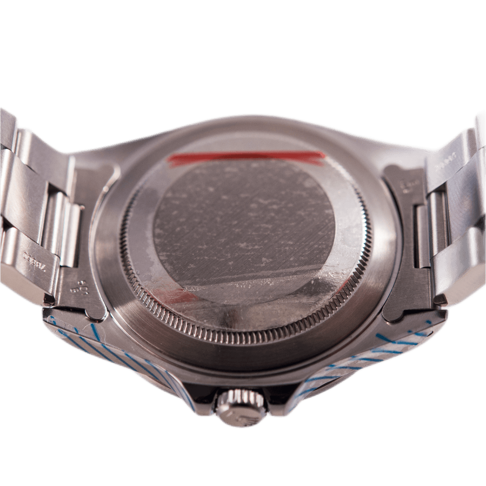Rolex Explorer II Herrenuhr in Edelstahl mit Automatikwerk.