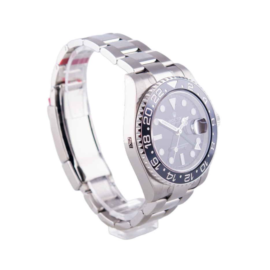 Rolex Oyster Perpetual GMT-Master 2 Herrenuhr
in Edelstahl mit Automatikwerk