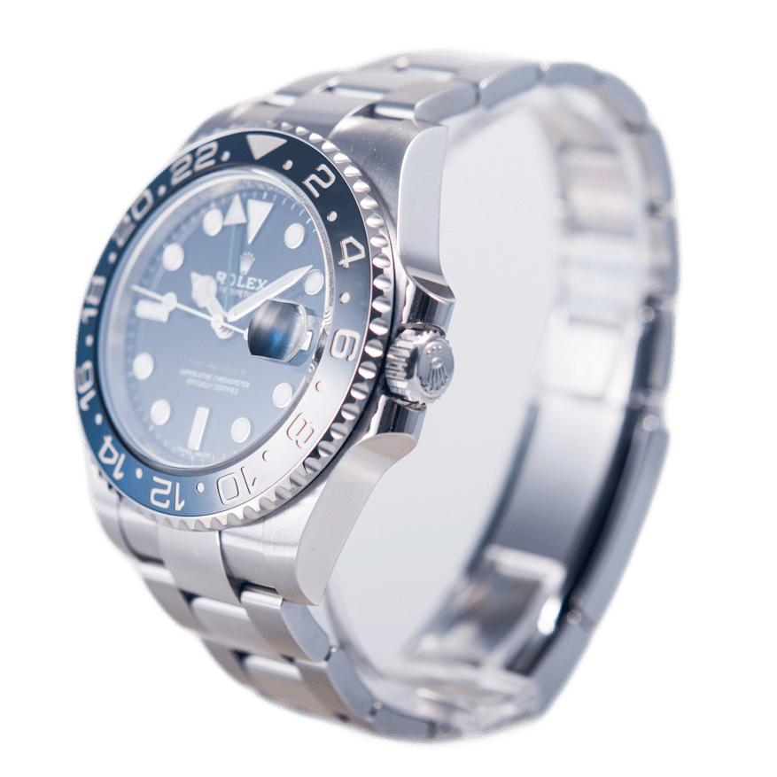 Rolex Oyster Perpetual GMT-Master 2 in Edelstahl mit Automatikwerk