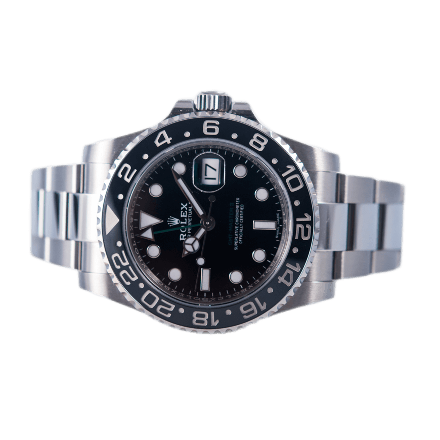 Rolex Oyster Perpetual GMT-Master 2 in Edelstahl mit Automatikwerk