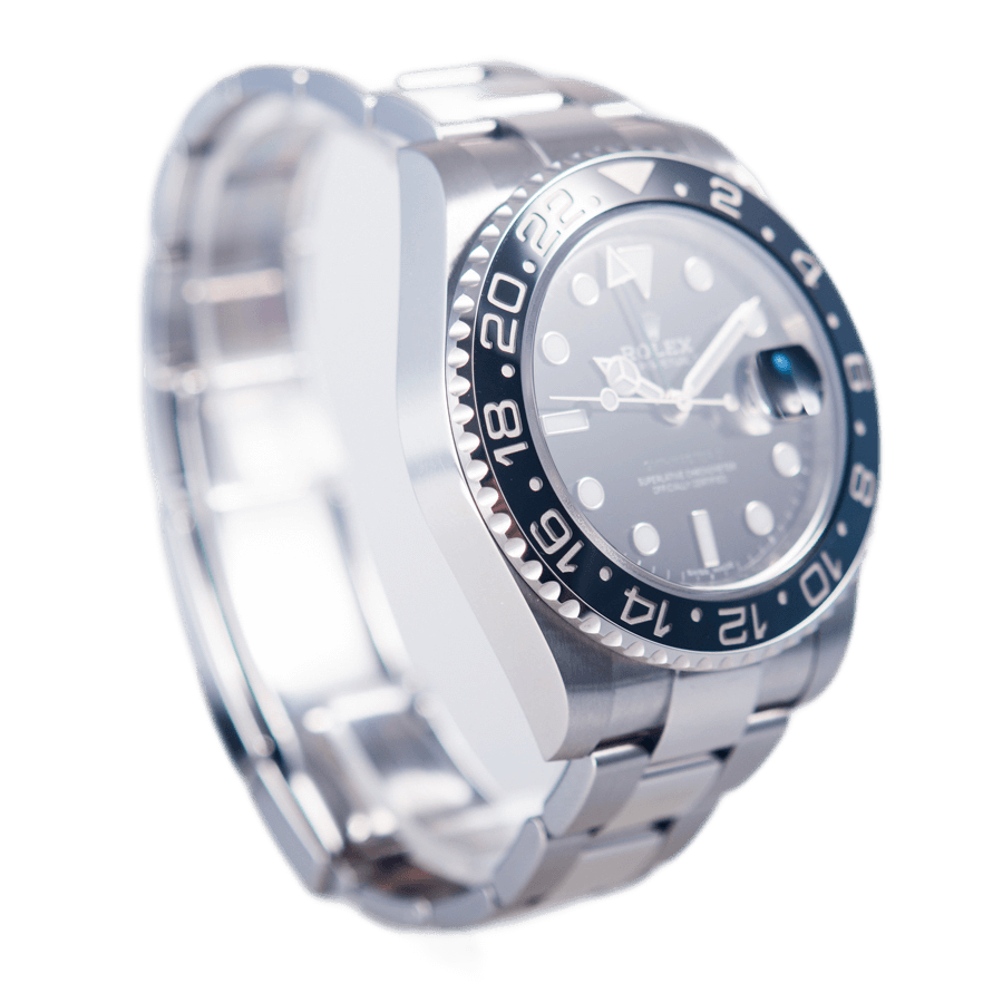 Rolex Oyster Perpetual GMT-Master 2 in Edelstahl mit Automatikwerk