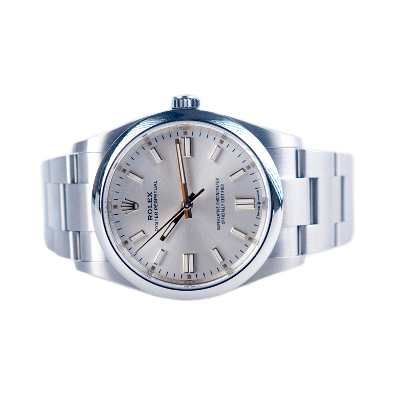Rolex Oyster Perpetual 36 Armbanduhr in Edelstahl mit Automatikwerk