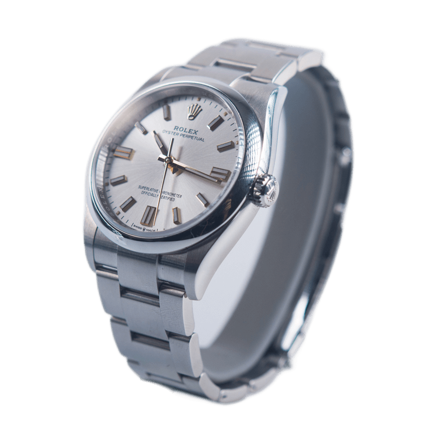 Rolex Oyster Perpetual 36 Armbanduhr in Edelstahl mit Automatikwerk