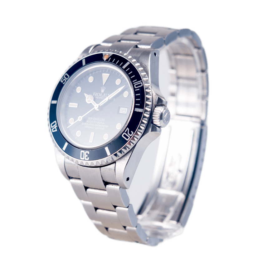 Rolex Oyster Perpetual SeaDweller "Triple Six" Armbanduhr in Edelstahl mit Automatikwerk