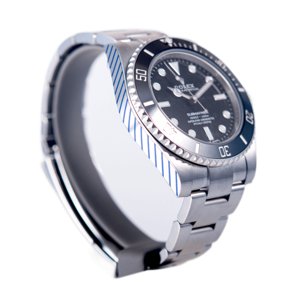 Rolex Submariner No Date Herrenuhr in Edelstahl mit Automatikwerk.