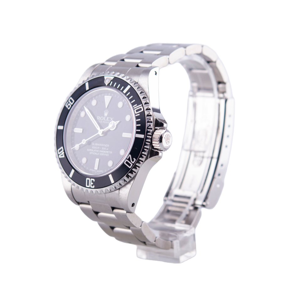 Rolex Oyster Perpetual Submariner Herrenuhr
in Edelstahl mit Automatikwerk