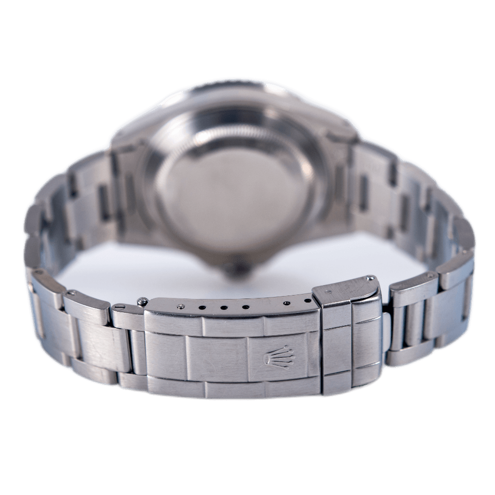 Rolex Submariner Date Herrenuhr in Edelstahl mit Automatikwerk.