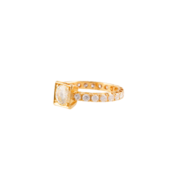 RING BRILLANT 1,2CT