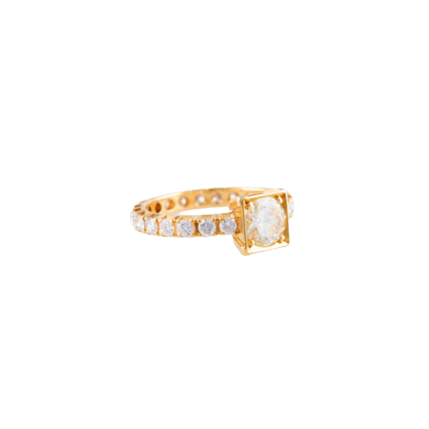 RING BRILLANT 1,2CT