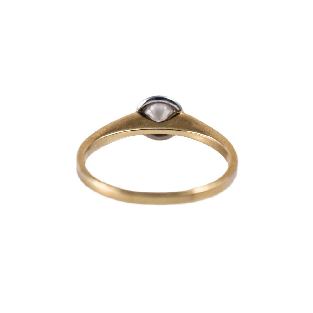 Solitär Ring 0,5 ct. 585 Gelbgold