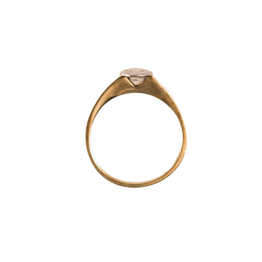 Solitär Ring 0,5 ct. 585 Gelbgold