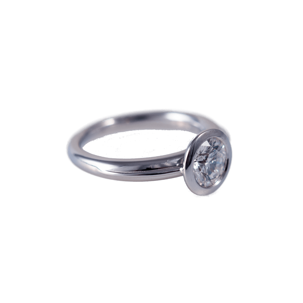Solitär Ring 1.16ct Brilliant