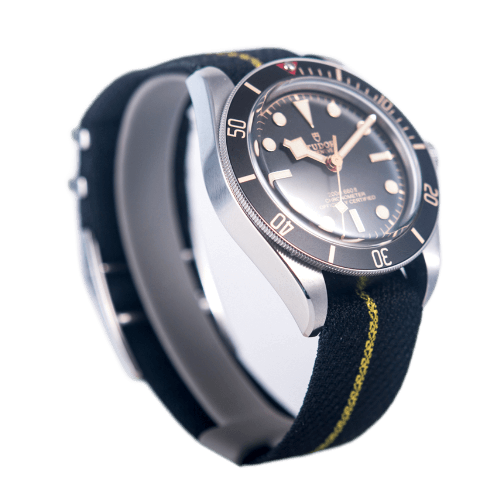 Tudor Black Bay Fifty-Eight Armbanduhr in Edelstahl mit Automatikwerk