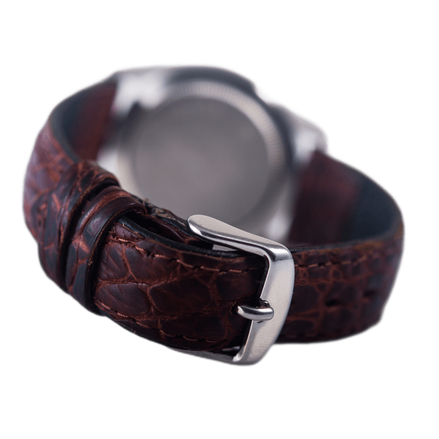 Tudor Prince Date Armbanduhr in Edelstahl mit Automatikwerk. Zifferblatt blau-index