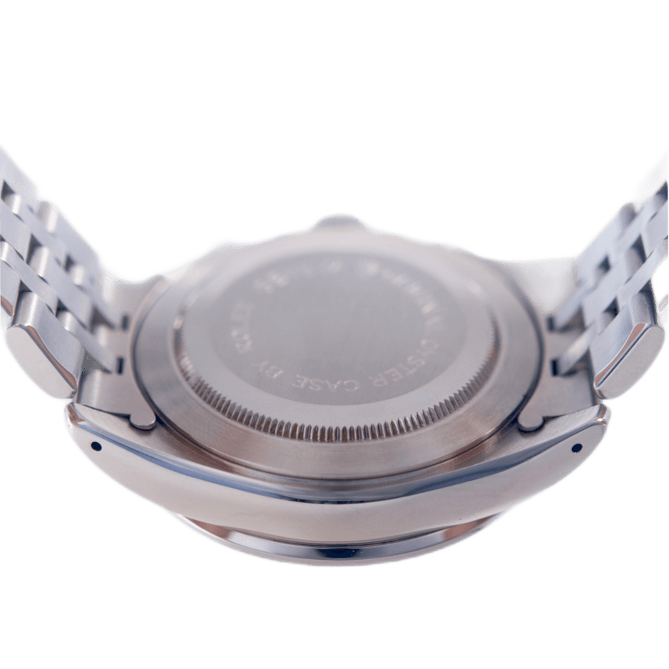 Tudor Prince Date Chronograph Armbanduhr in Edelstahl mit Automatikwerk.