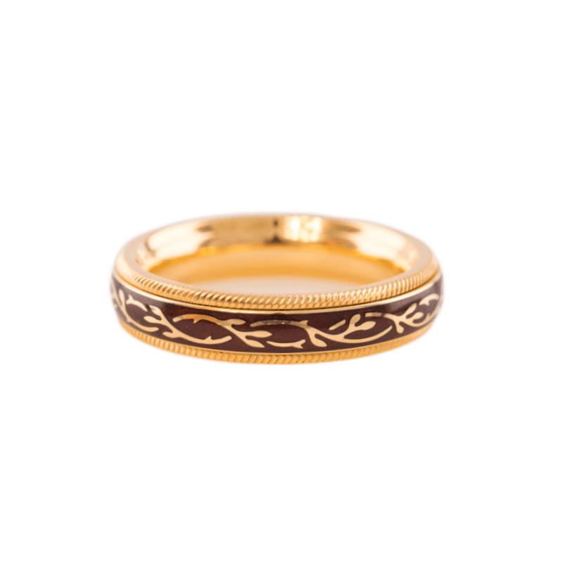 Wellendorff Ring Fantasie Nougat in 750 Gelbgold