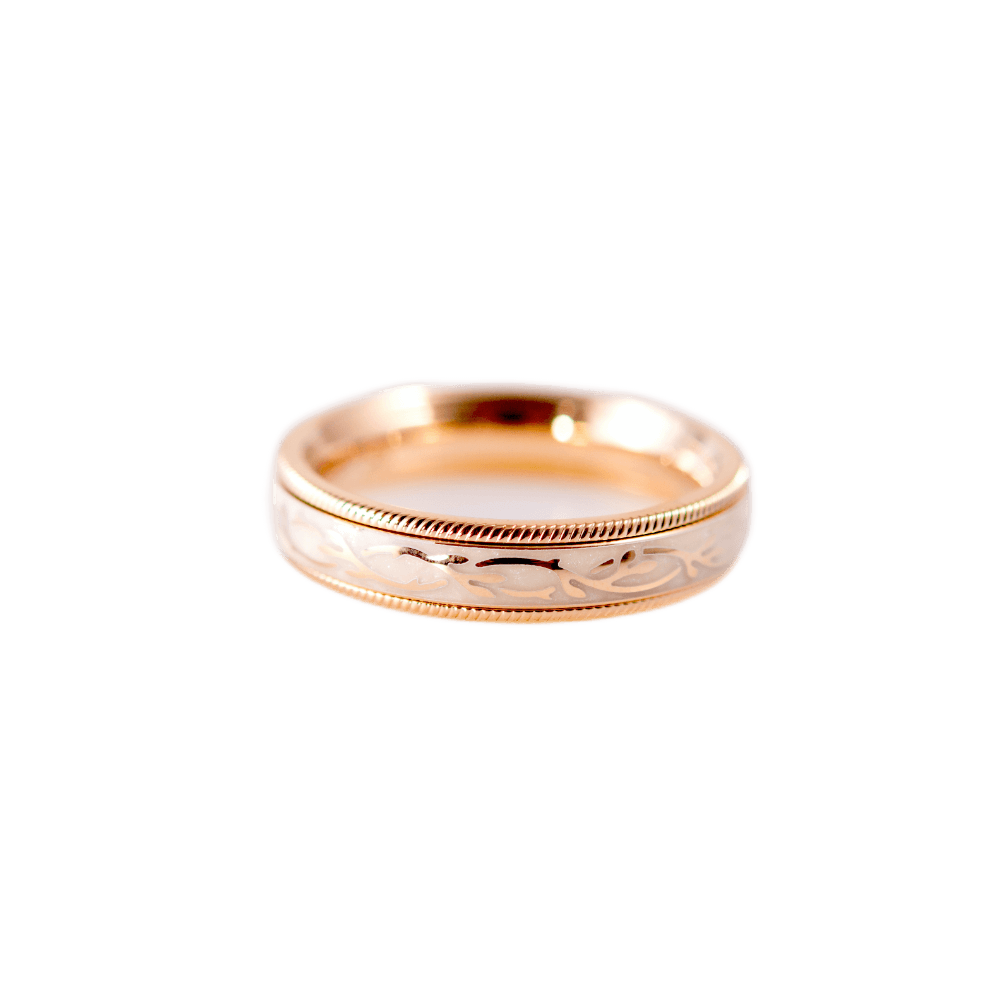 Wellendorff Ring Fantasie Vanille in 750 Gelbgold.