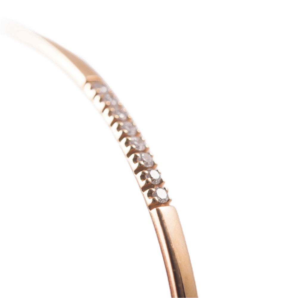 Wempe Armreif 750 Roségold mit Diamanten