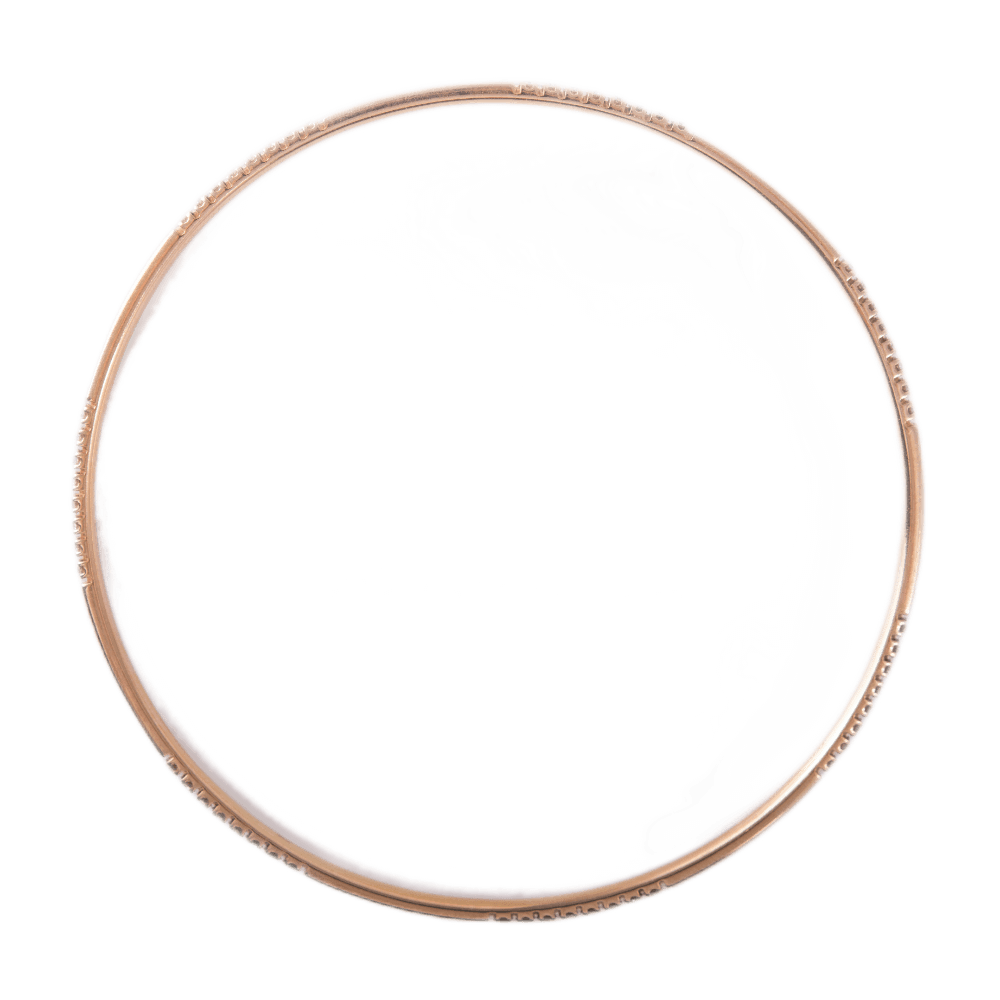 Wempe Armreif 750 Roségold mit Diamanten