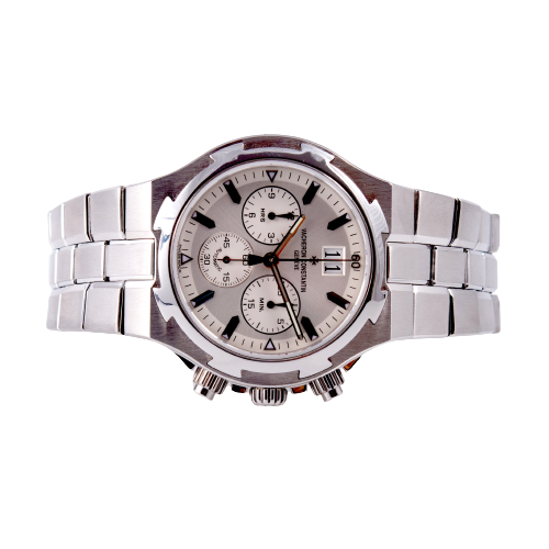 Vacheron & Constantin Overseas Chronograph in Edelstahl mit Automatikwerk.