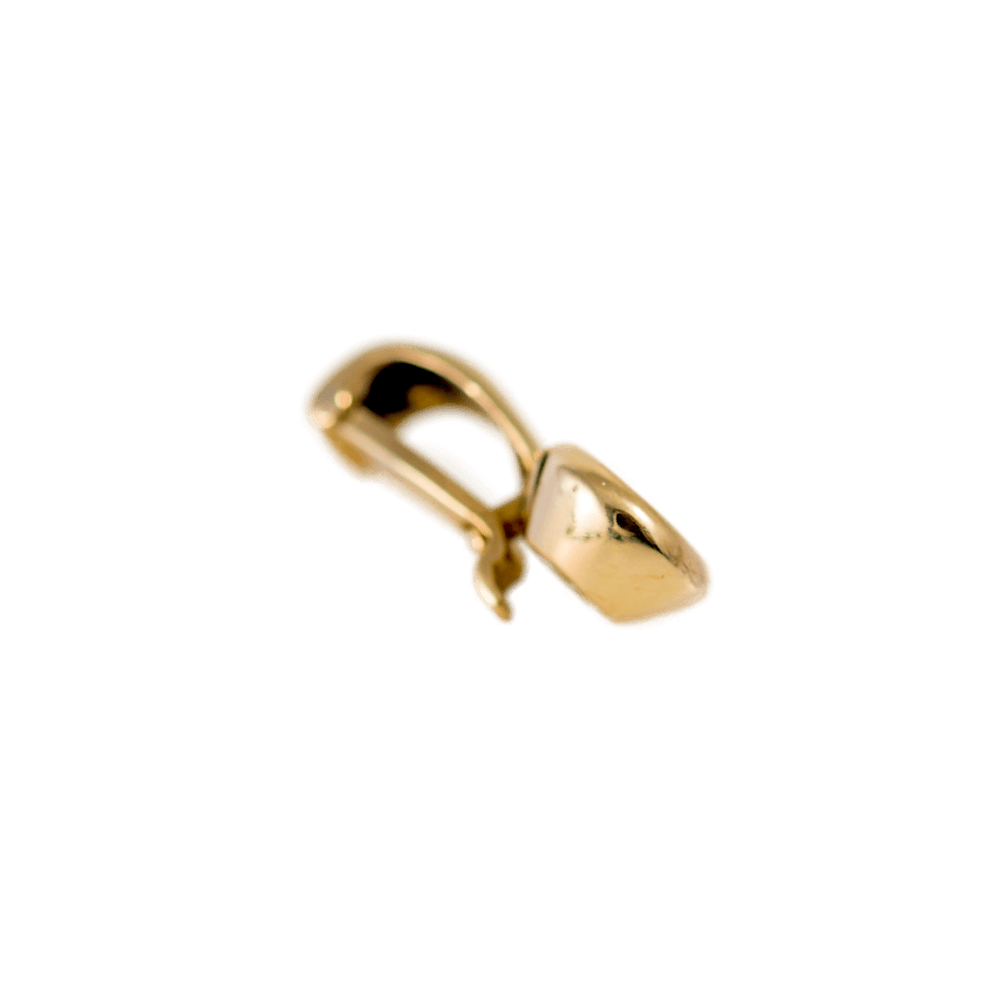 Clip-Anhänger mit Diamant 750 Gelbgold