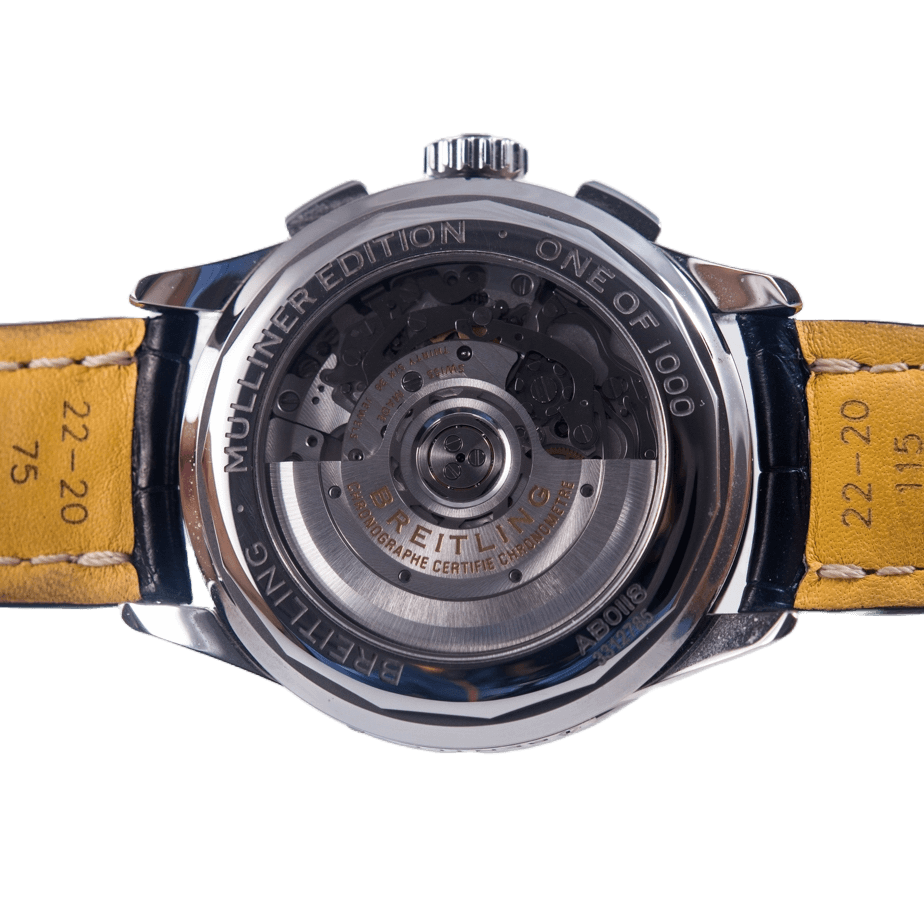 Breitling Premier B01 Chronograph 42 Bentley Mulliner Armbanduhr in Edelstahl