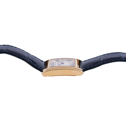 Cartier Tank Francaise Damenuhr
in 750 Gelbgold mit Quarzwerk.&nbsp;
Zifferblatt weiß-römisch.