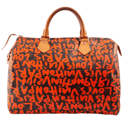 Louis Vuitton Speedy 30 Stephen Sprouse Graffiti Orange | Kuhnle Vintage