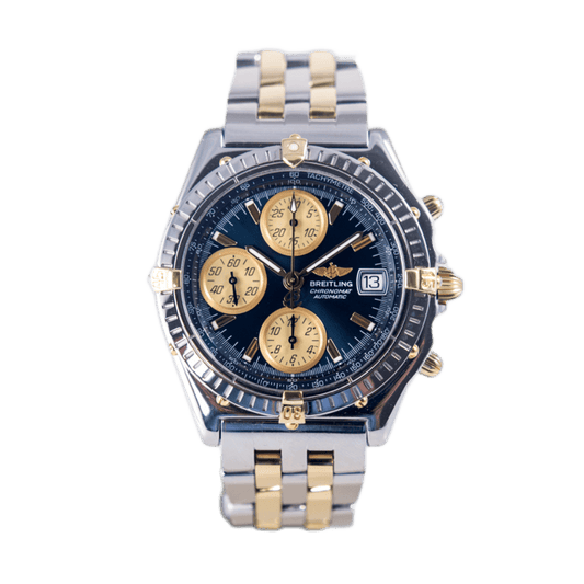 Breitling Chronomat Chronograph Herrenuhr in Edelstahl und Gold mit Automatikwerk