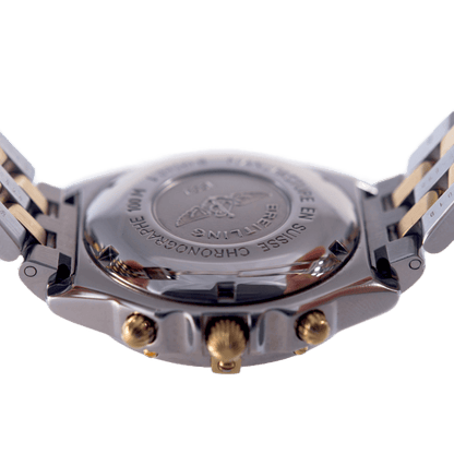Breitling Chronomat Chronograph Herrenuhr in Edelstahl und Gold mit Automatikwerk