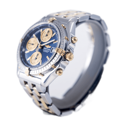 Breitling Chronomat Chronograph Herrenuhr in Edelstahl und Gold mit Automatikwerk