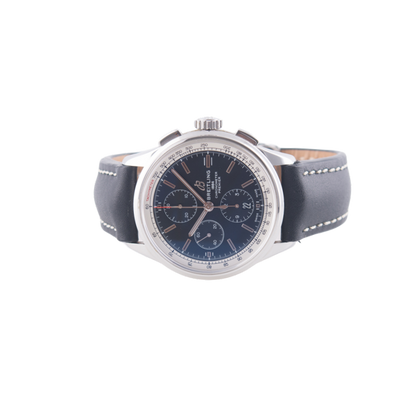 Breitling Premier Chronograph Armbanduhr
in Edelstahl mit Automatikwerk