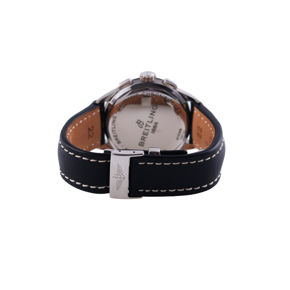 Breitling Premier Chronograph Armbanduhr
in Edelstahl mit Automatikwerk