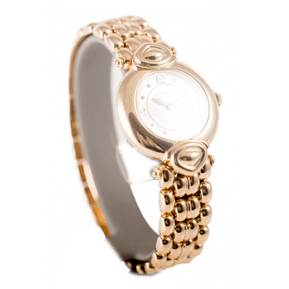 Bucherer Paradiso Armbanduhr in 750 Gold mit Quarzwerk.Bucherer Paradiso Armbanduhr in 750 Gold mit Quarzwerk