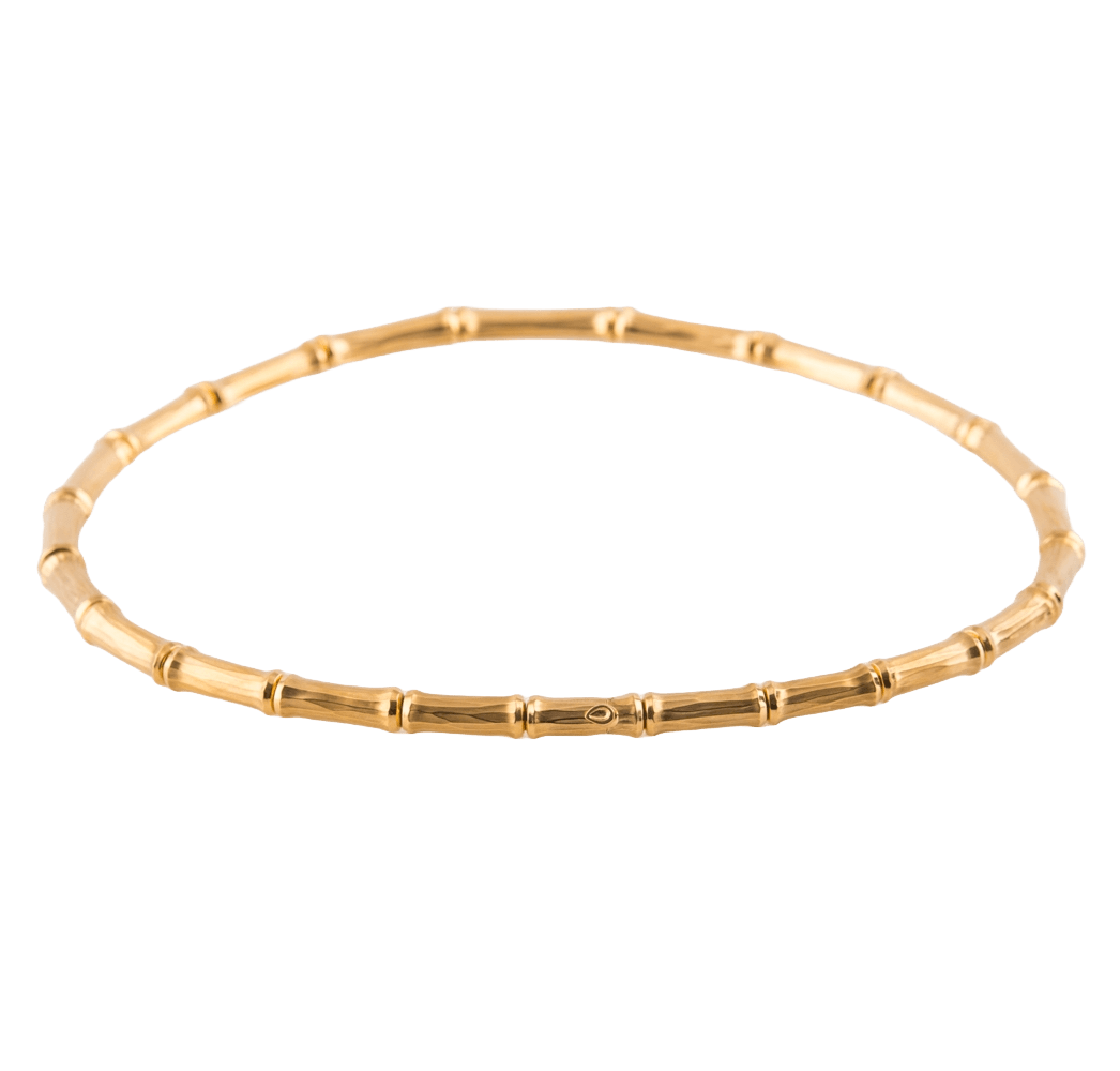 Cartier Collier "Bamboo" in 750 Gelbgold