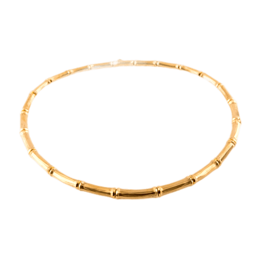 Cartier Collier "Bamboo" in 750 Gelbgold