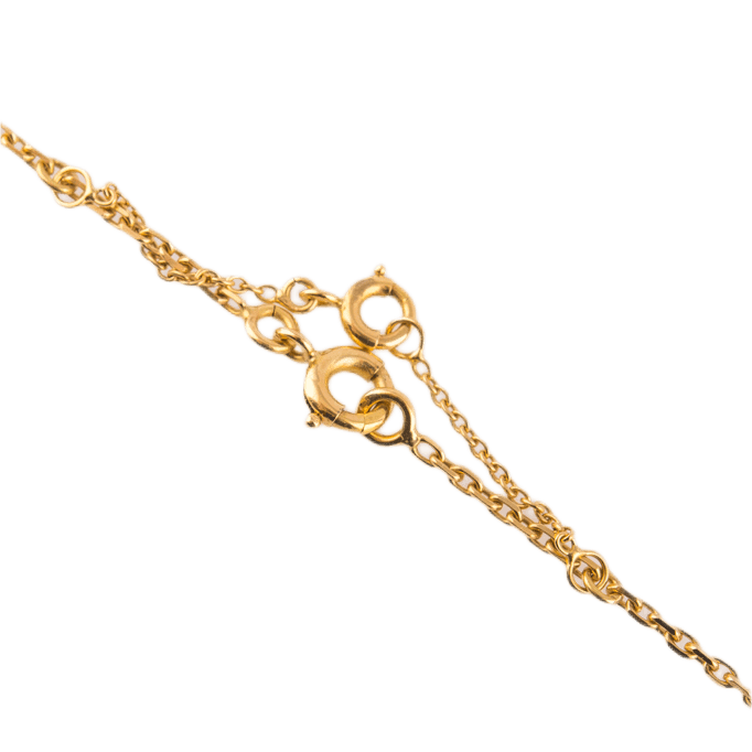 Cartier Collier in 750 Gelbgold mit Citrin