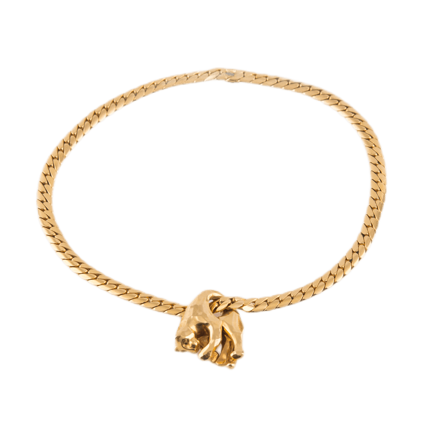 Cartier Panthère Collier in 750 Gelbgold, ca. 1980er Jahre